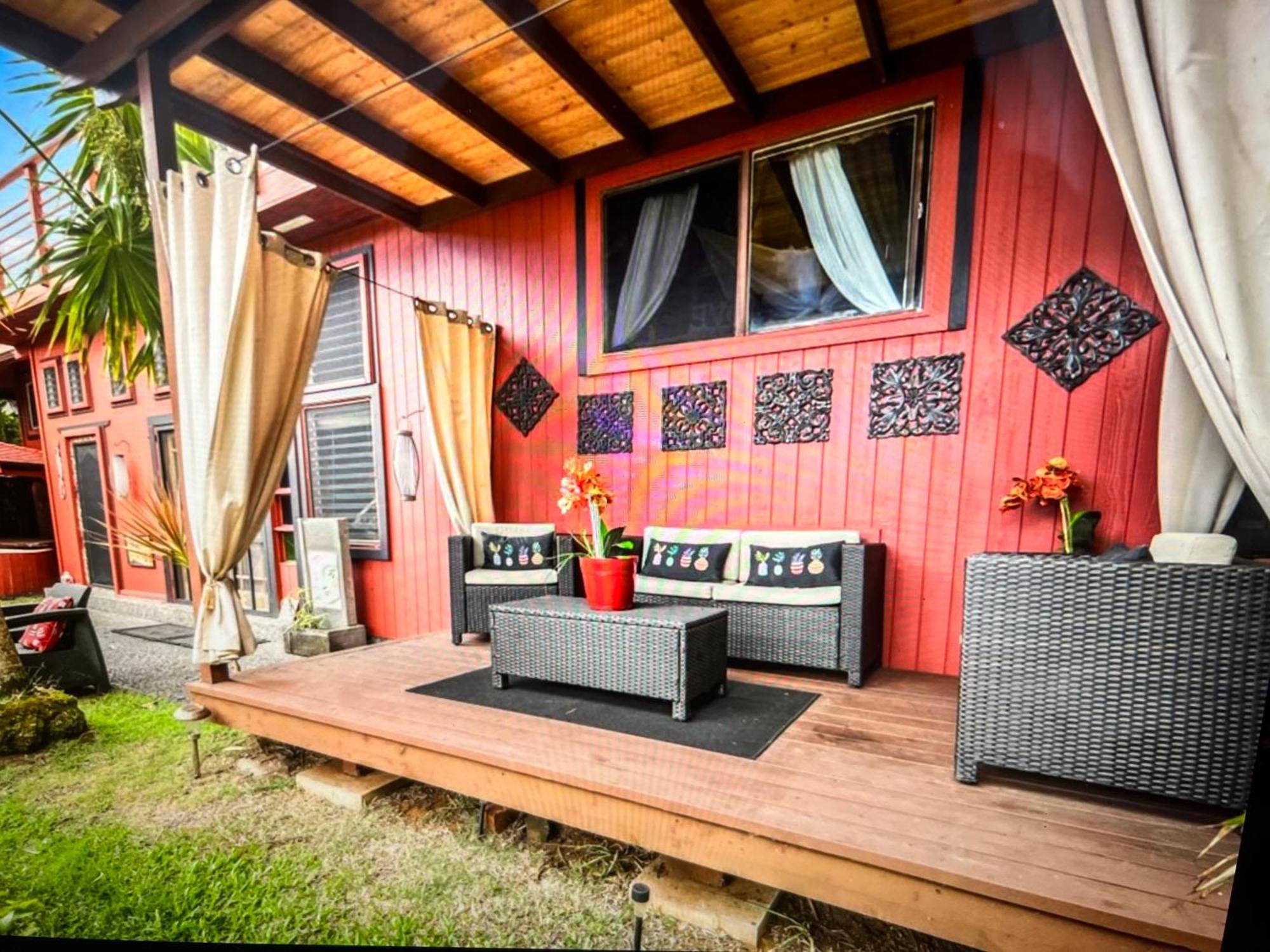 The Bali House And Cottage At Kehena Beach Hawaii エクステリア 写真