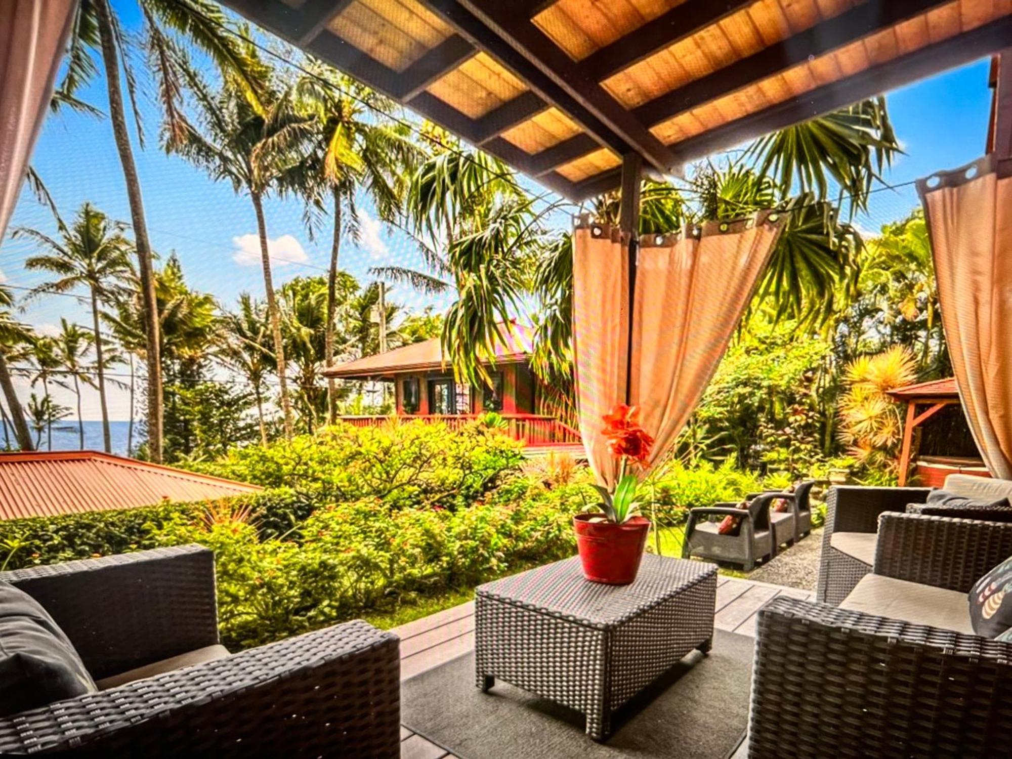 The Bali House And Cottage At Kehena Beach Hawaii エクステリア 写真